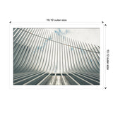 Abstract Lines NY IV by F2images Framed Wall Art Print
