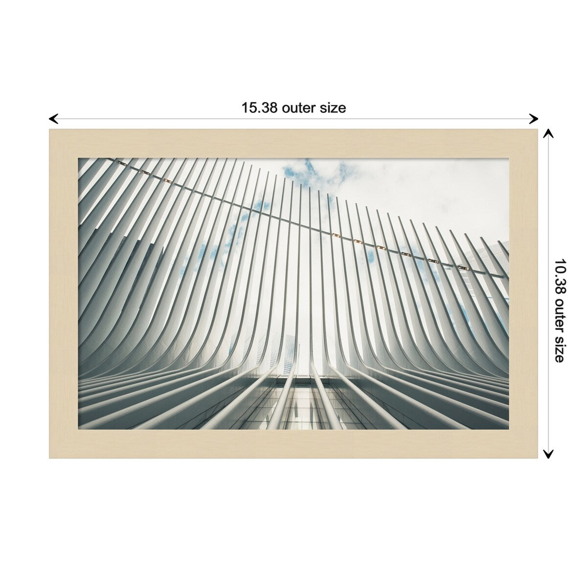 Abstract Lines NY IV by F2images Framed Wall Art Print