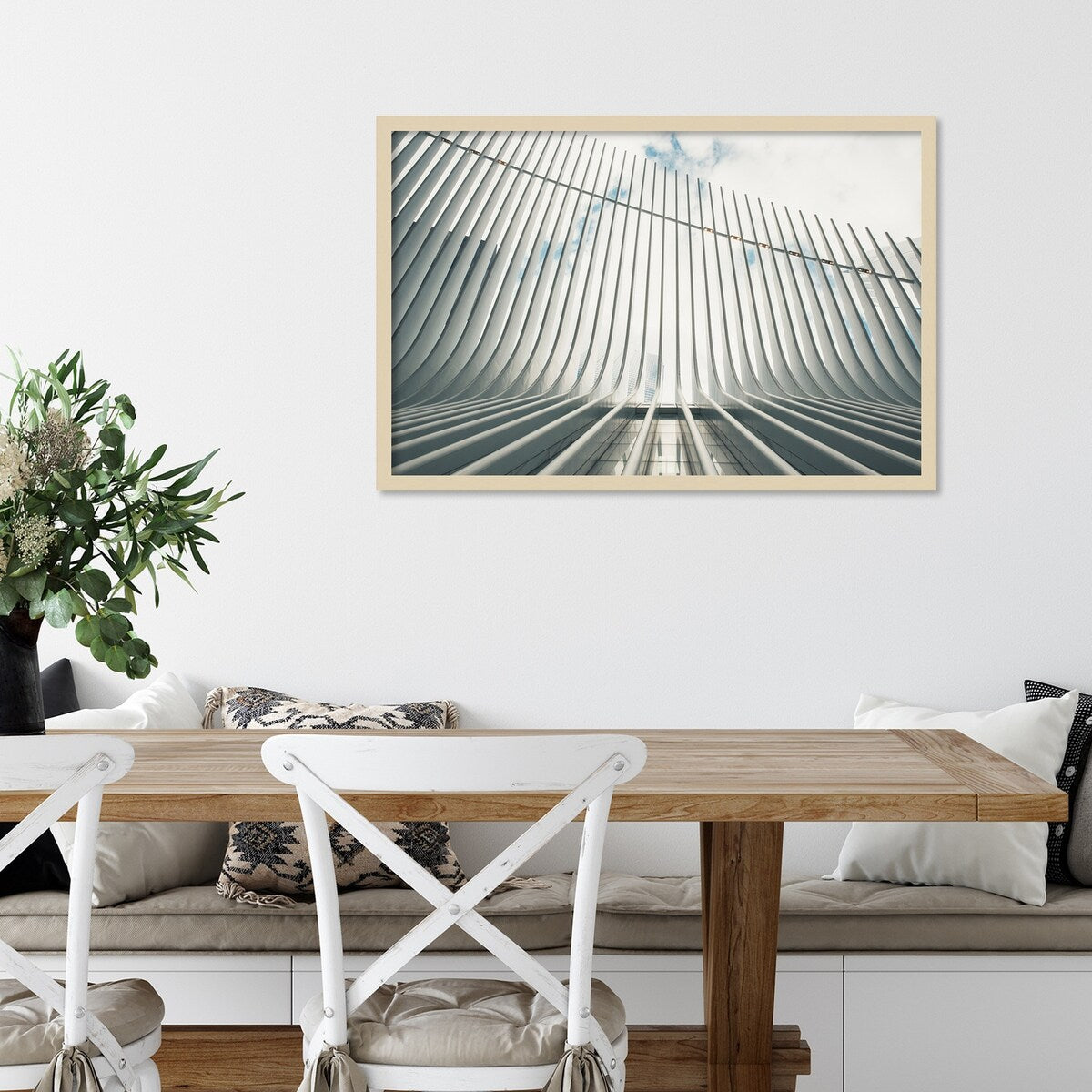 Abstract Lines NY IV by F2images Framed Wall Art Print