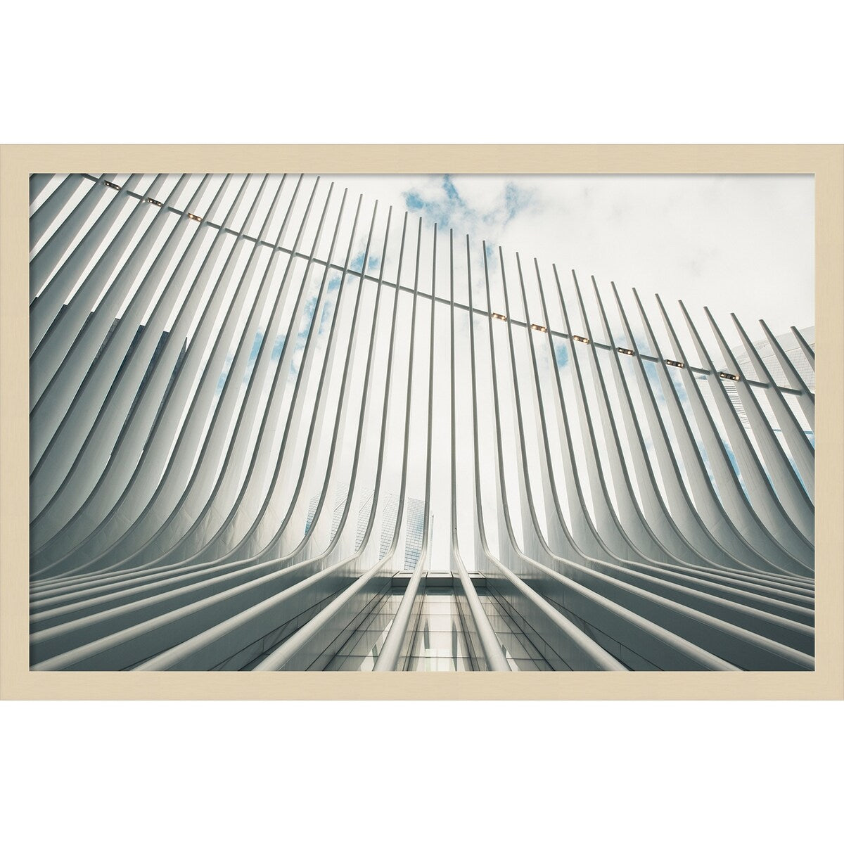 Abstract Lines NY IV by F2images Framed Wall Art Print