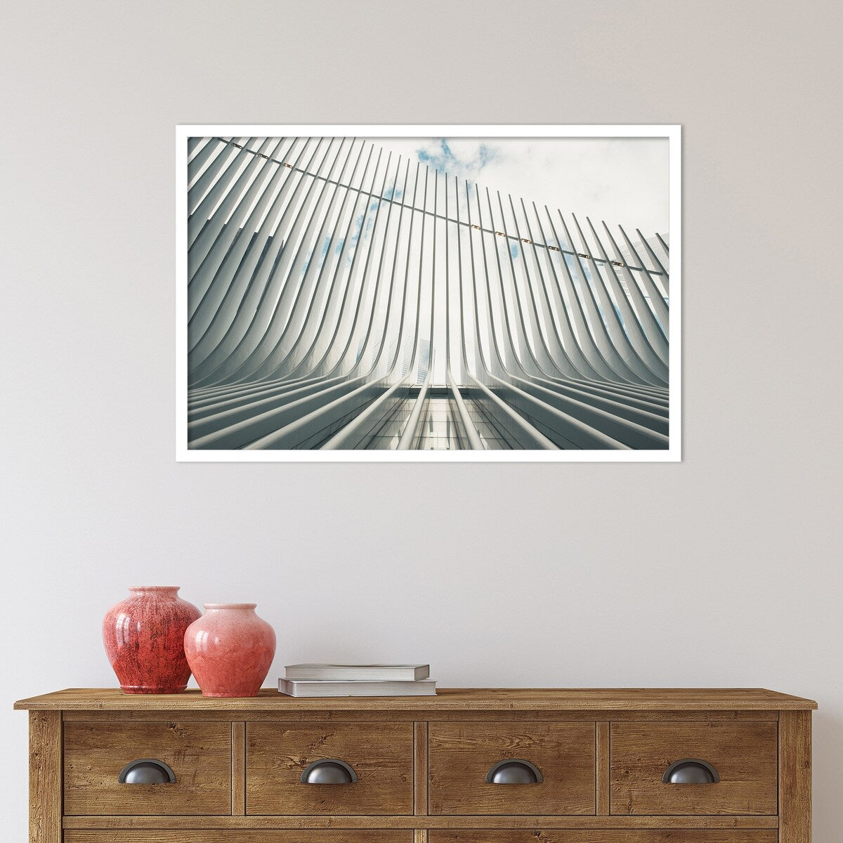 Abstract Lines NY IV by F2images Framed Wall Art Print