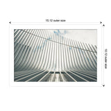 Abstract Lines NY IV by F2images Framed Wall Art Print