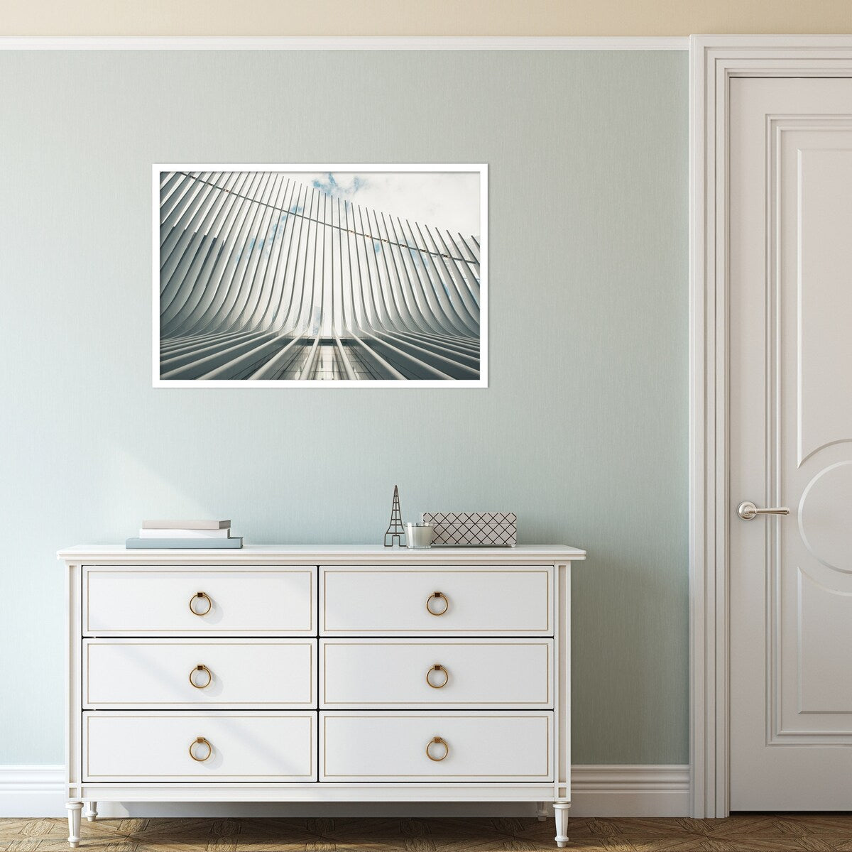 Abstract Lines NY IV by F2images Framed Wall Art Print