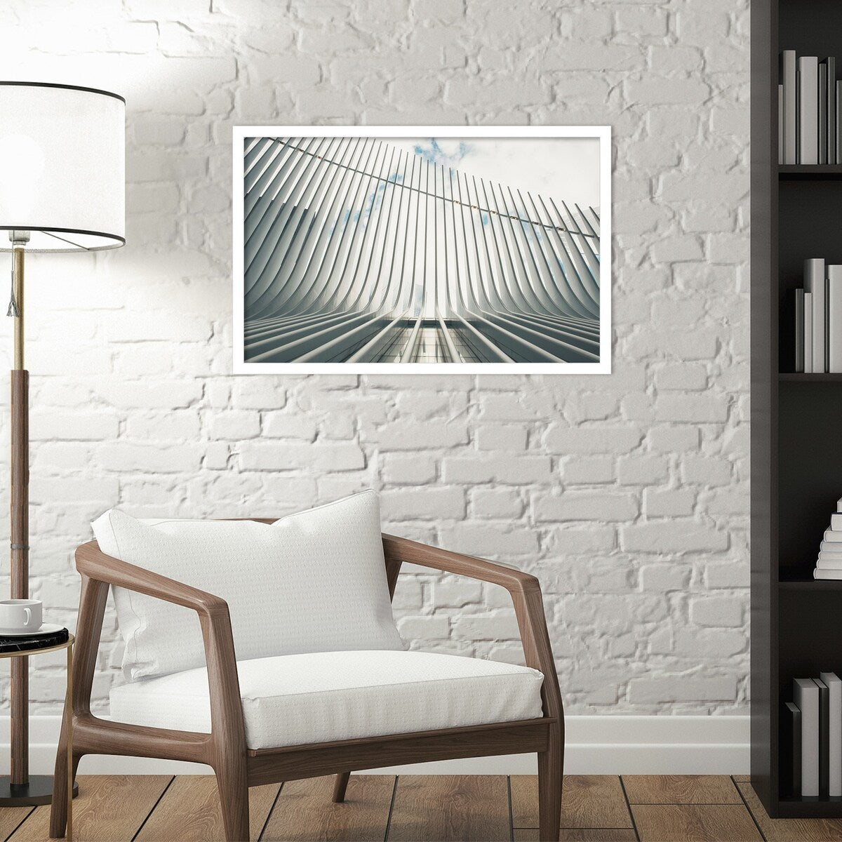 Abstract Lines NY IV by F2images Framed Wall Art Print