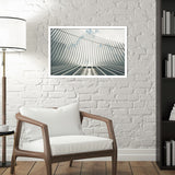 Abstract Lines NY IV by F2images Framed Wall Art Print