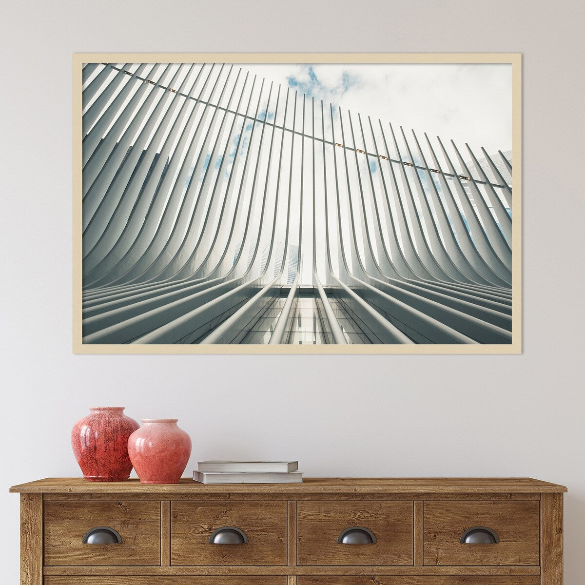 Abstract Lines NY IV by F2images Framed Wall Art Print