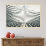 Abstract Lines NY IV by F2images Framed Wall Art Print