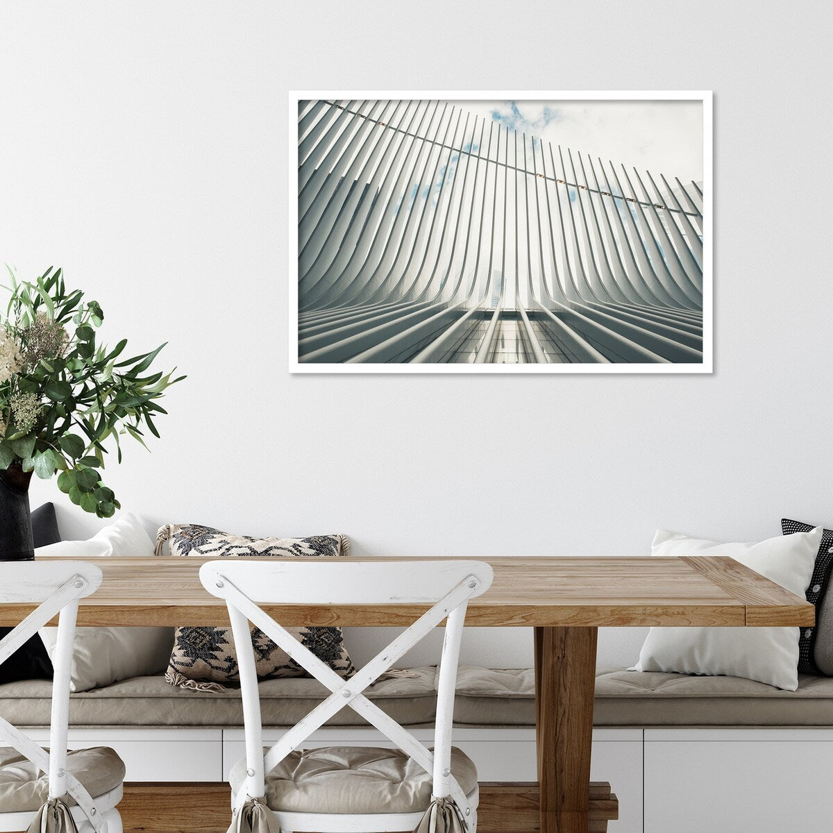 Abstract Lines NY IV by F2images Framed Wall Art Print