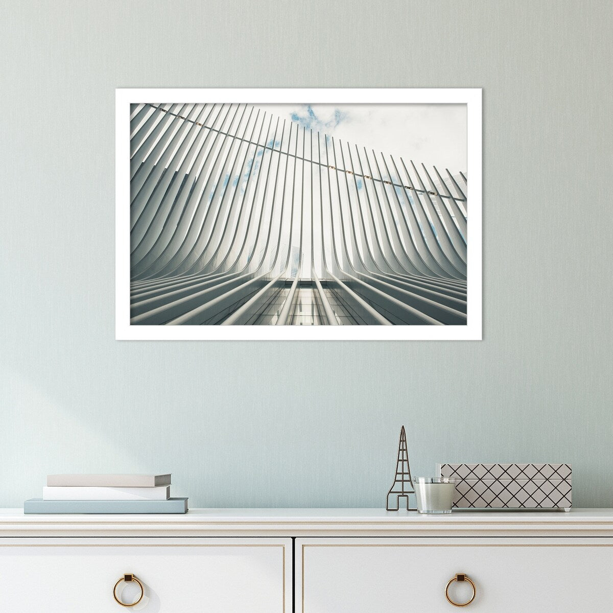Abstract Lines NY IV by F2images Framed Wall Art Print
