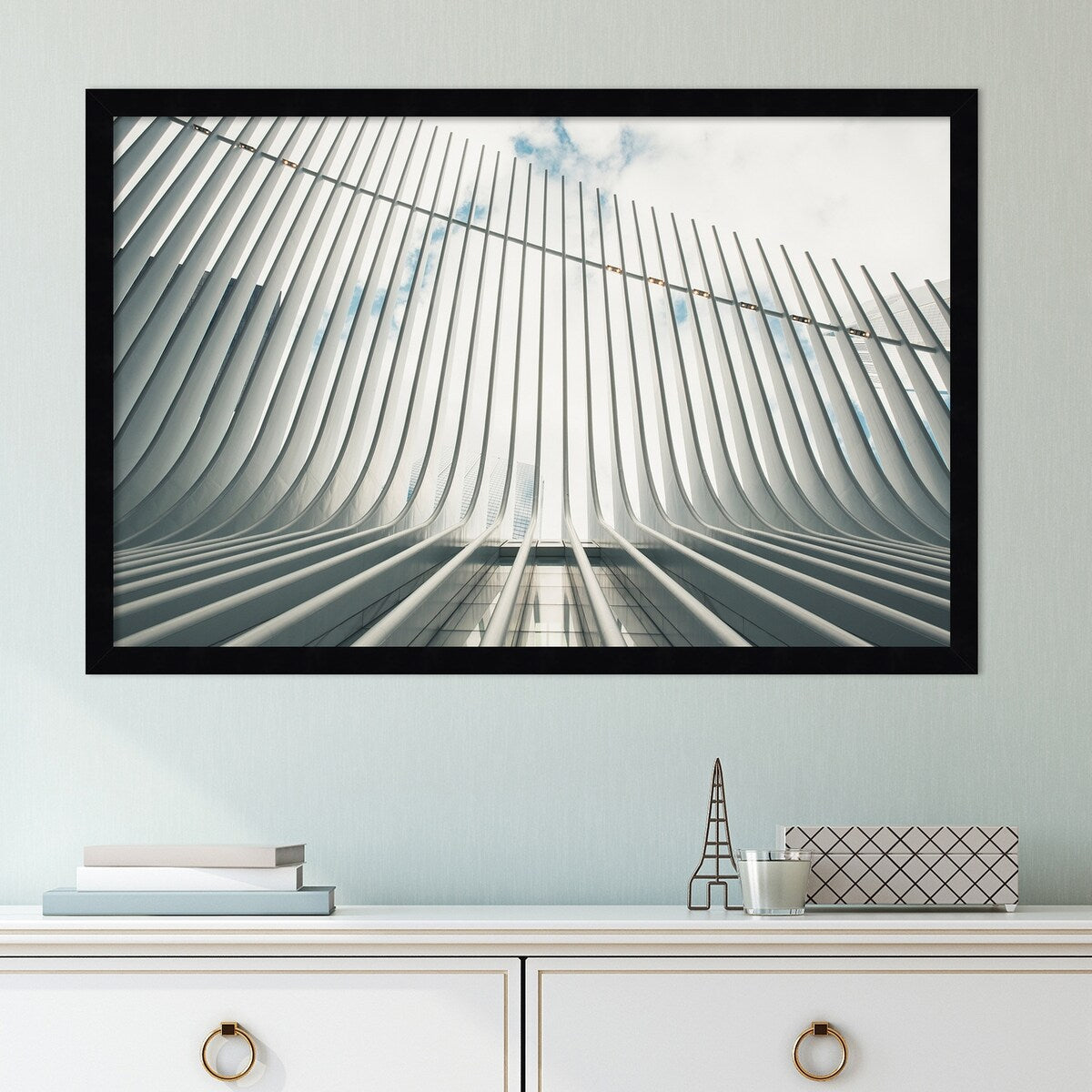 Abstract Lines NY IV by F2images Framed Wall Art Print