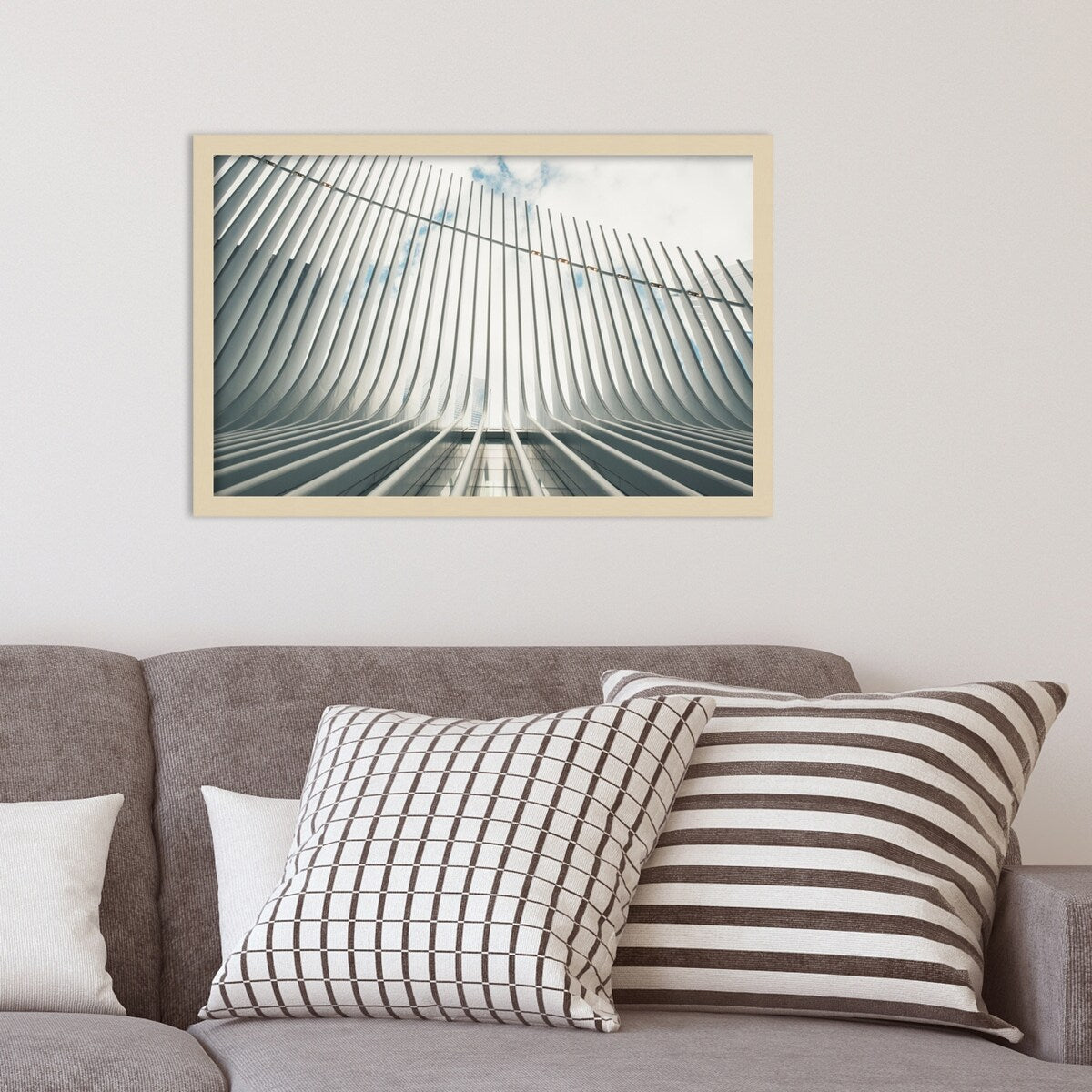 Abstract Lines NY IV by F2images Framed Wall Art Print