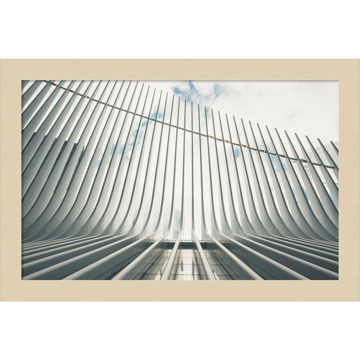 Abstract Lines NY IV by F2images Framed Wall Art Print