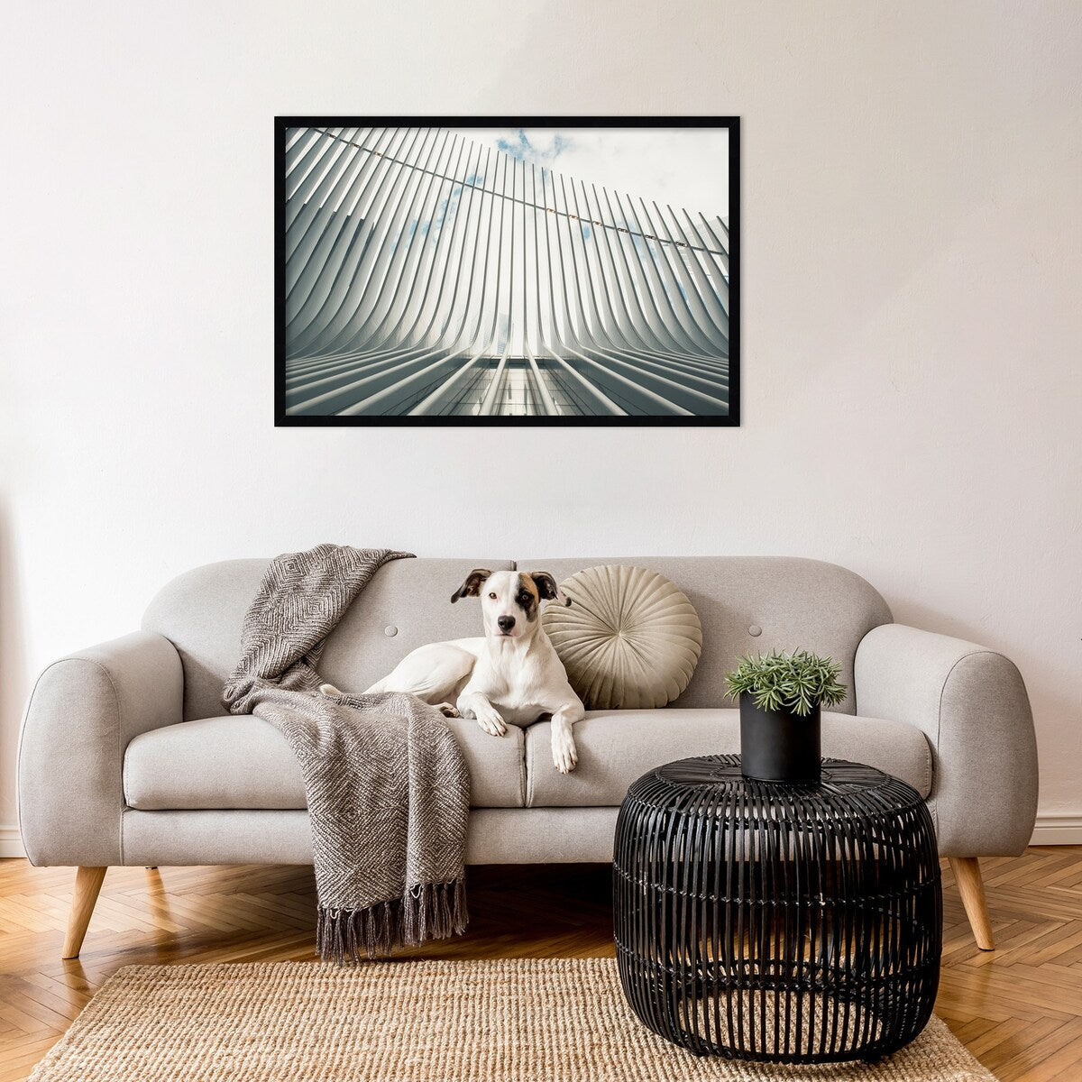 Abstract Lines NY IV by F2images Framed Wall Art Print