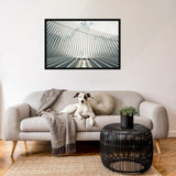 Abstract Lines NY IV by F2images Framed Wall Art Print