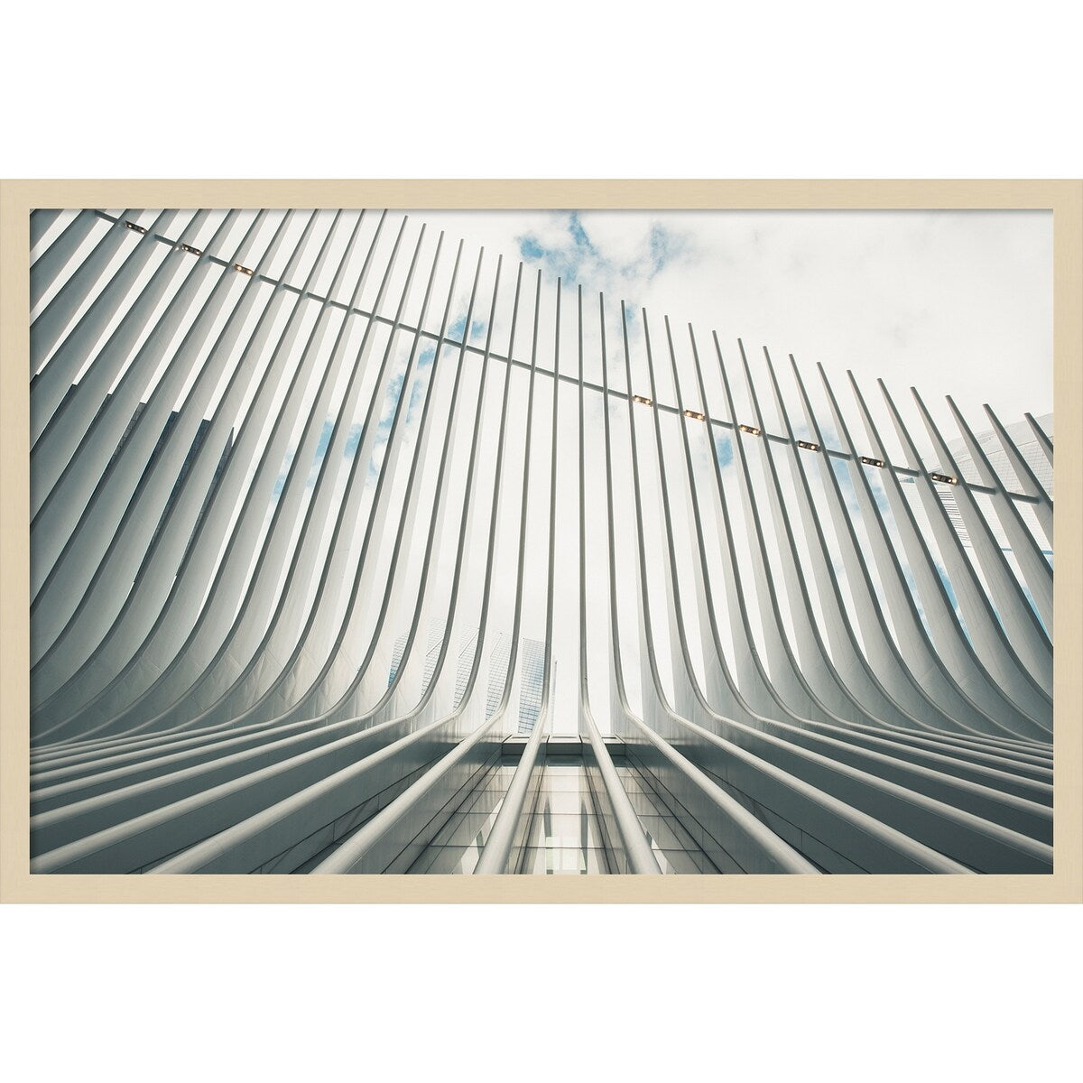 Abstract Lines NY IV by F2images Framed Wall Art Print