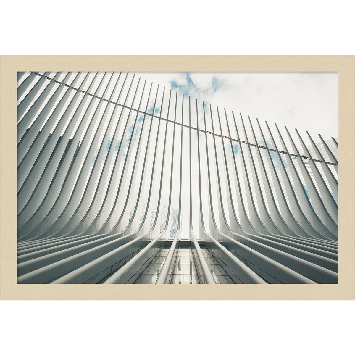 Abstract Lines NY IV by F2images Framed Wall Art Print