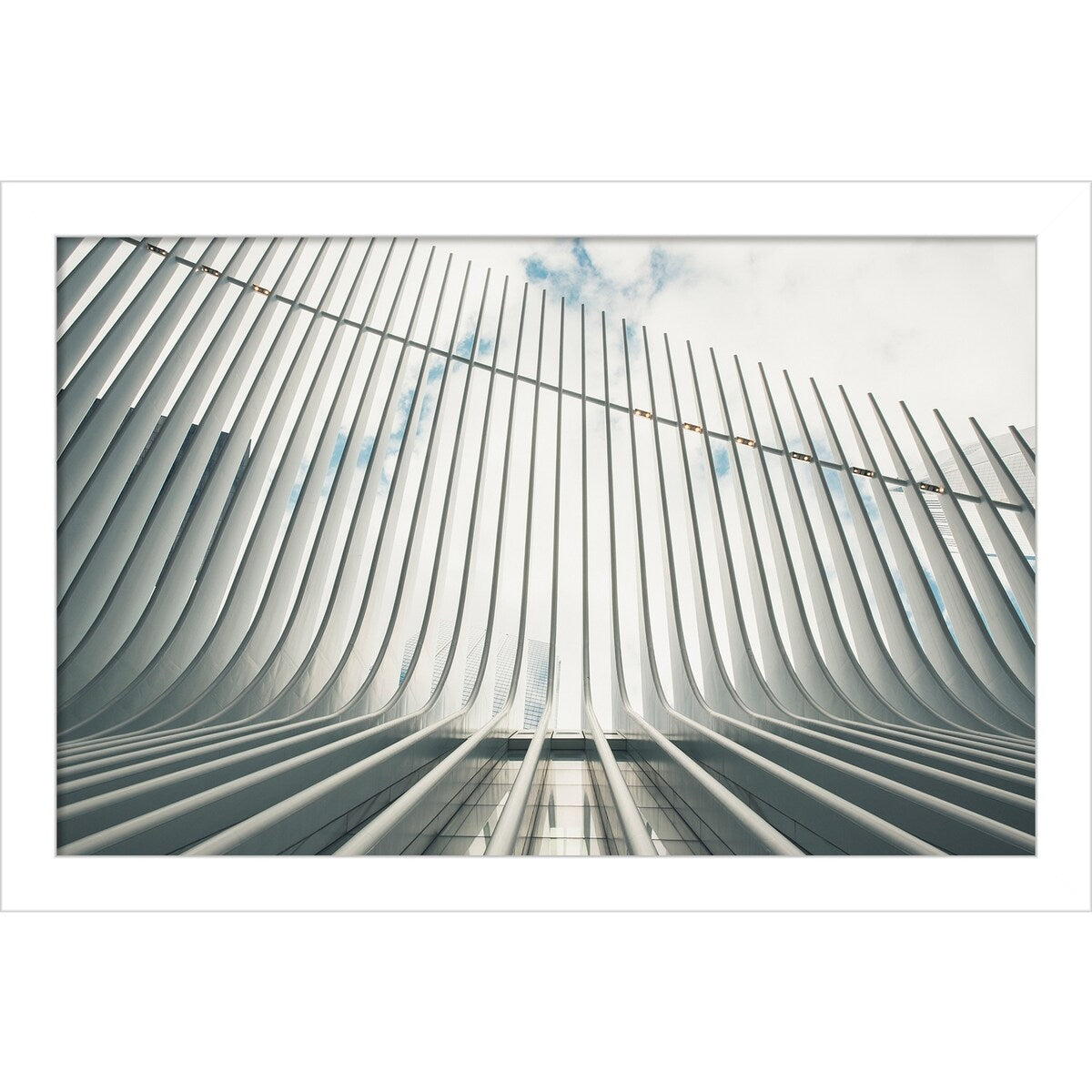 Abstract Lines NY IV by F2images Framed Wall Art Print