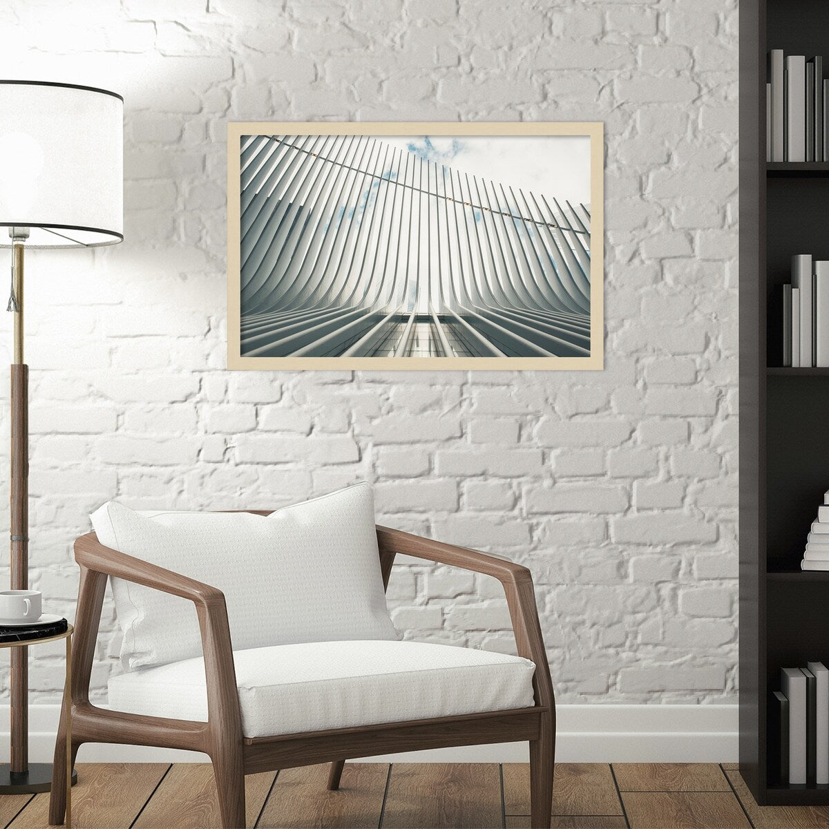 Abstract Lines NY IV by F2images Framed Wall Art Print