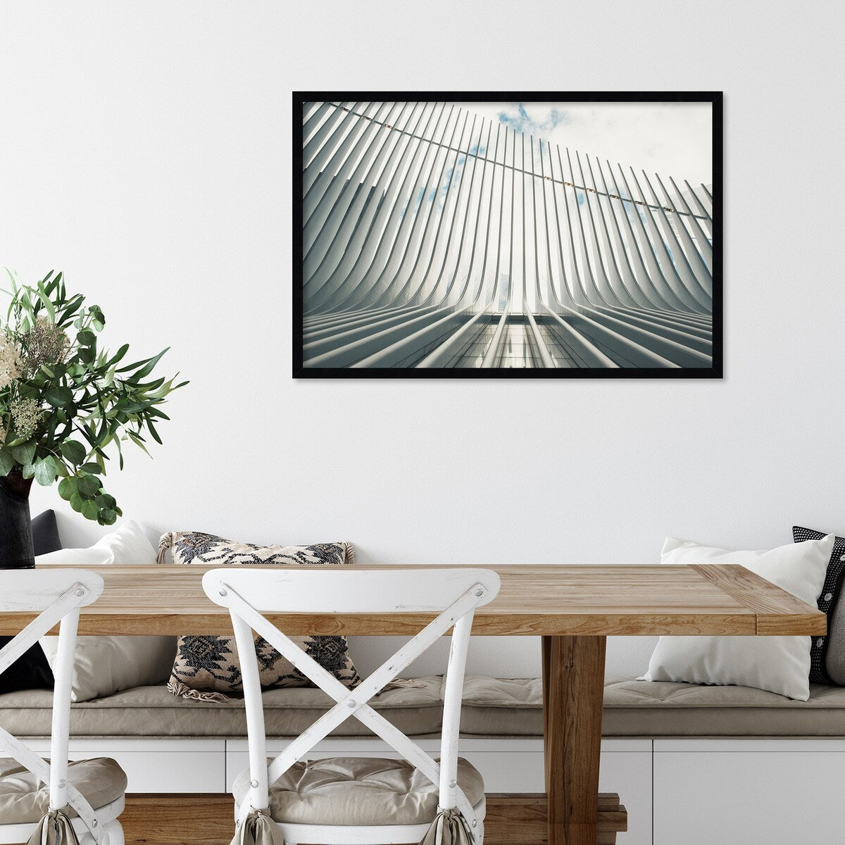 Abstract Lines NY IV by F2images Framed Wall Art Print