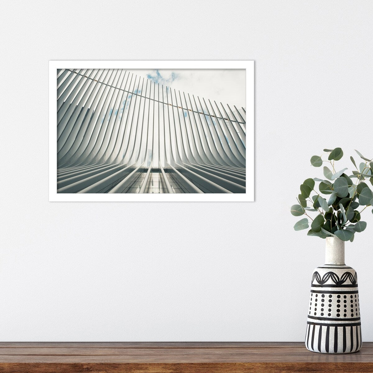 Abstract Lines NY IV by F2images Framed Wall Art Print