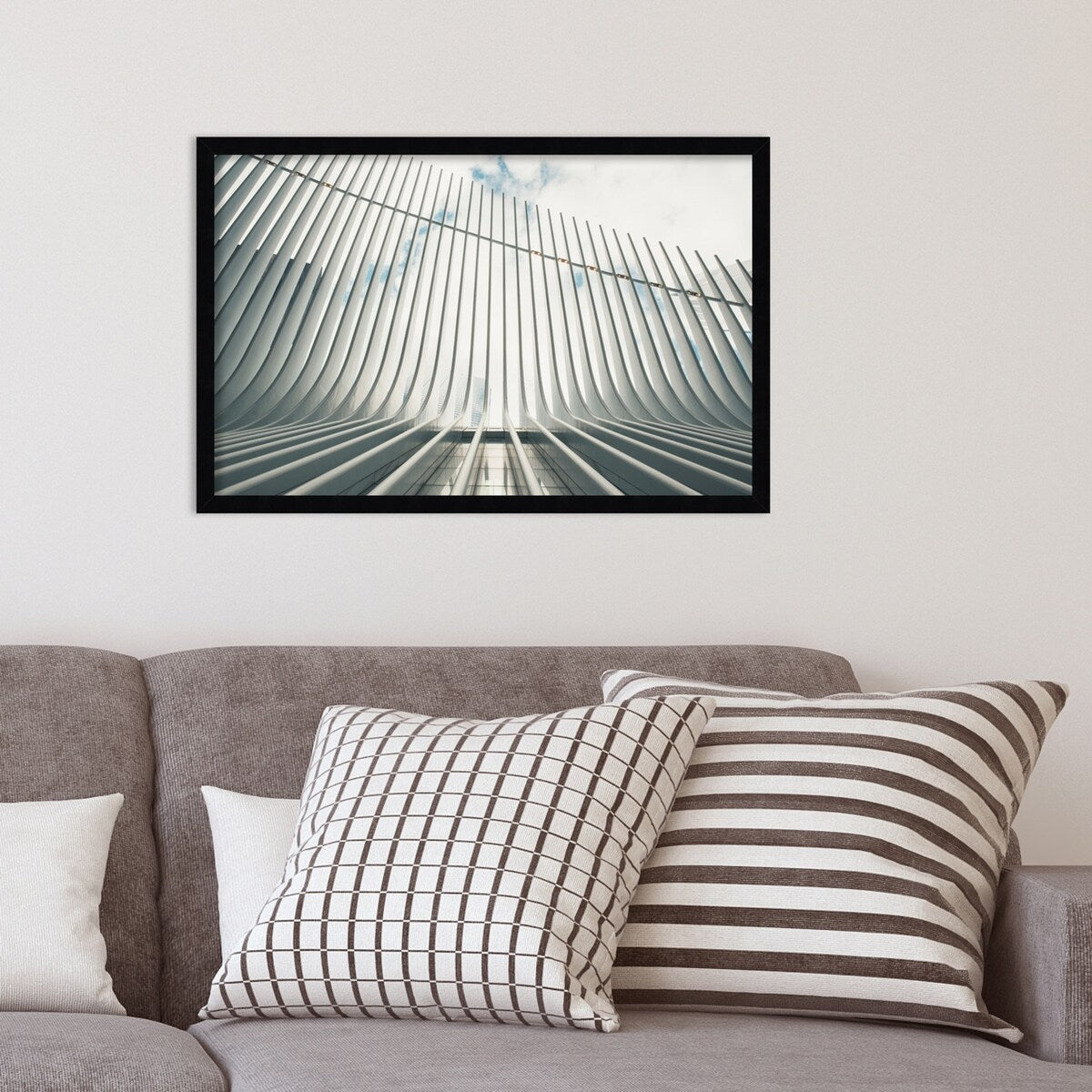 Abstract Lines NY IV by F2images Framed Wall Art Print