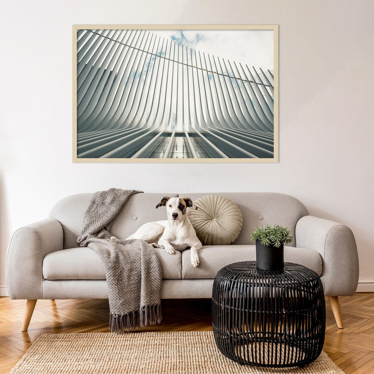 Abstract Lines NY IV by F2images Framed Wall Art Print