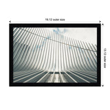 Abstract Lines NY IV by F2images Framed Wall Art Print
