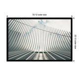 Abstract Lines NY IV by F2images Framed Wall Art Print
