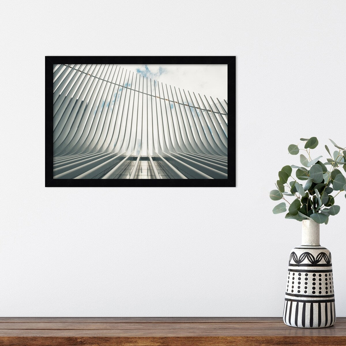 Abstract Lines NY IV by F2images Framed Wall Art Print