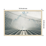 Abstract Lines NY IV by F2images Framed Wall Art Print