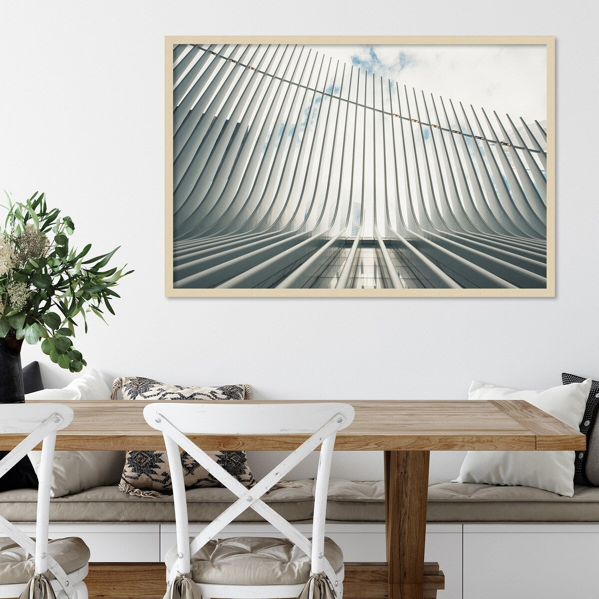 Abstract Lines NY IV by F2images Framed Wall Art Print