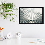 Abstract Lines NY IV by F2images Framed Wall Art Print