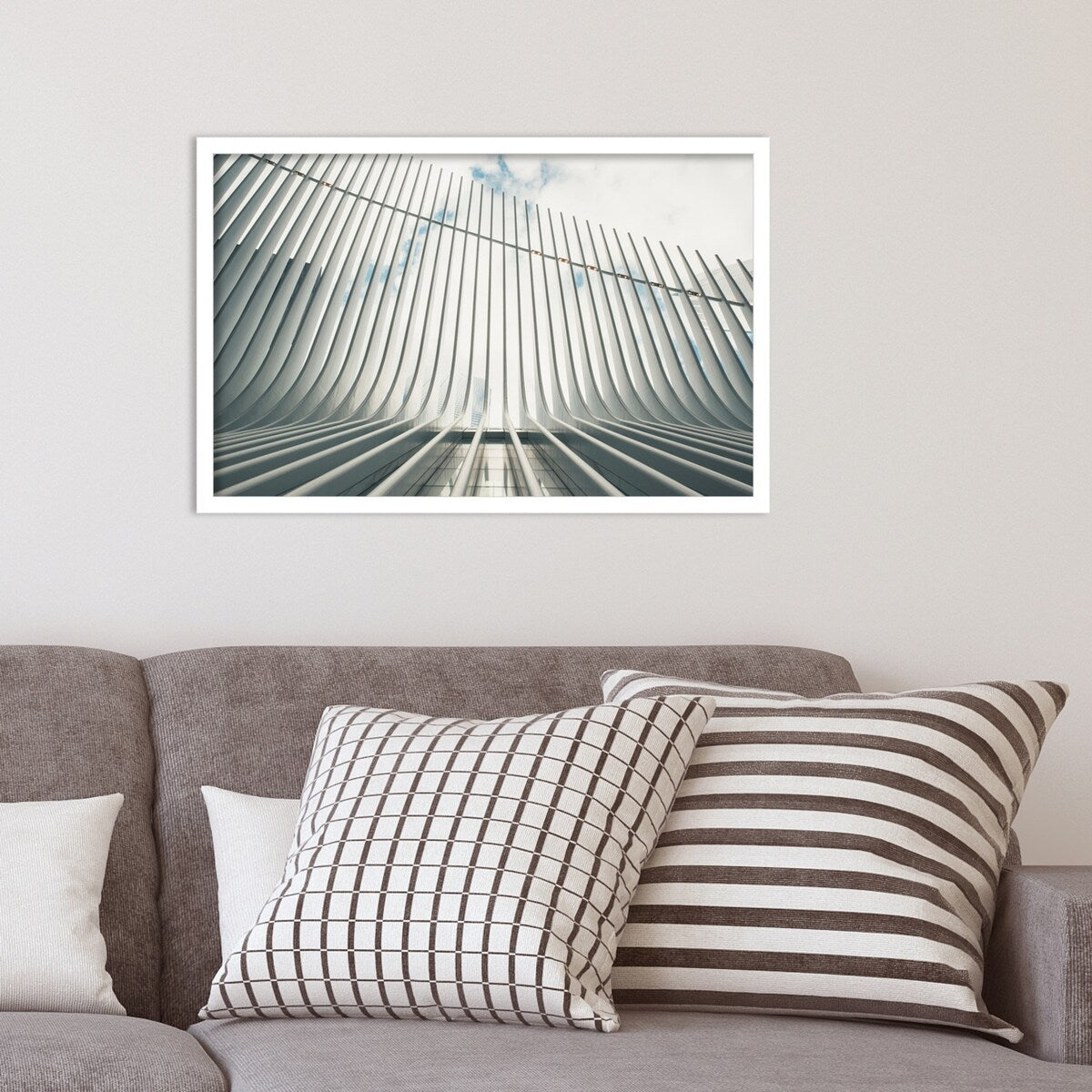 Abstract Lines NY IV by F2images Framed Wall Art Print