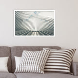 Abstract Lines NY IV by F2images Framed Wall Art Print