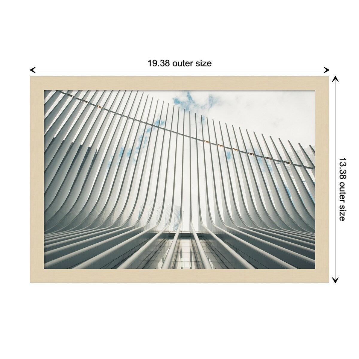 Abstract Lines NY IV by F2images Framed Wall Art Print
