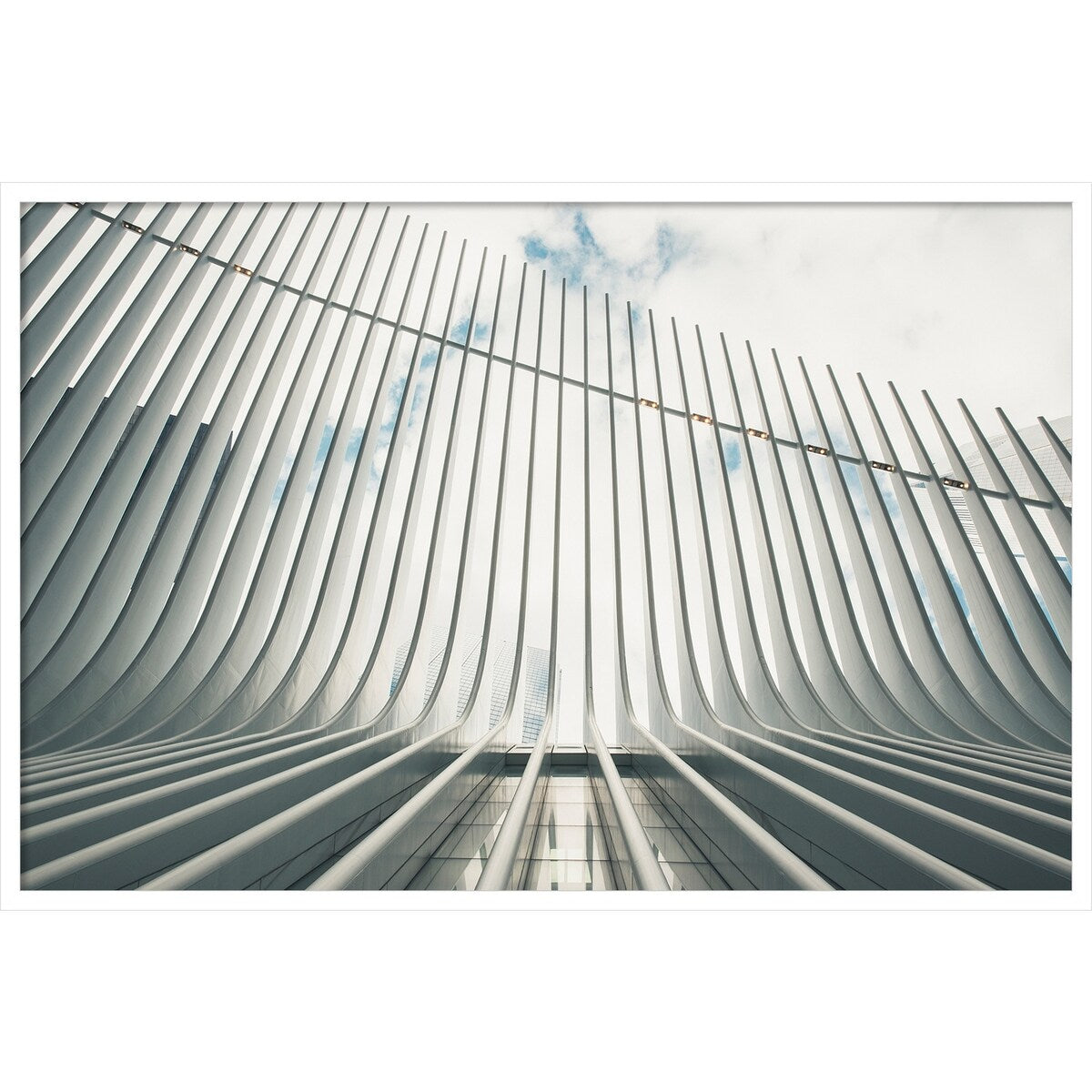 Abstract Lines NY IV by F2images Framed Wall Art Print