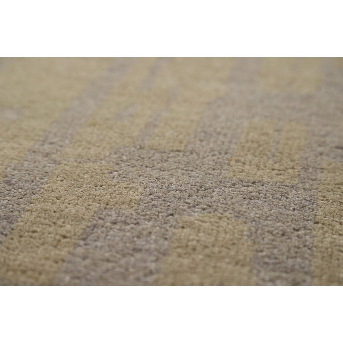 Abstract Modern Gabbeh Indian Area Rug Handmade Wool Carpet - 8'0"x 10'4"