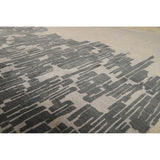 Abstract Modern Gabbeh Indian Area Rug Handmade Wool Carpet - 8'0"x 10'4"