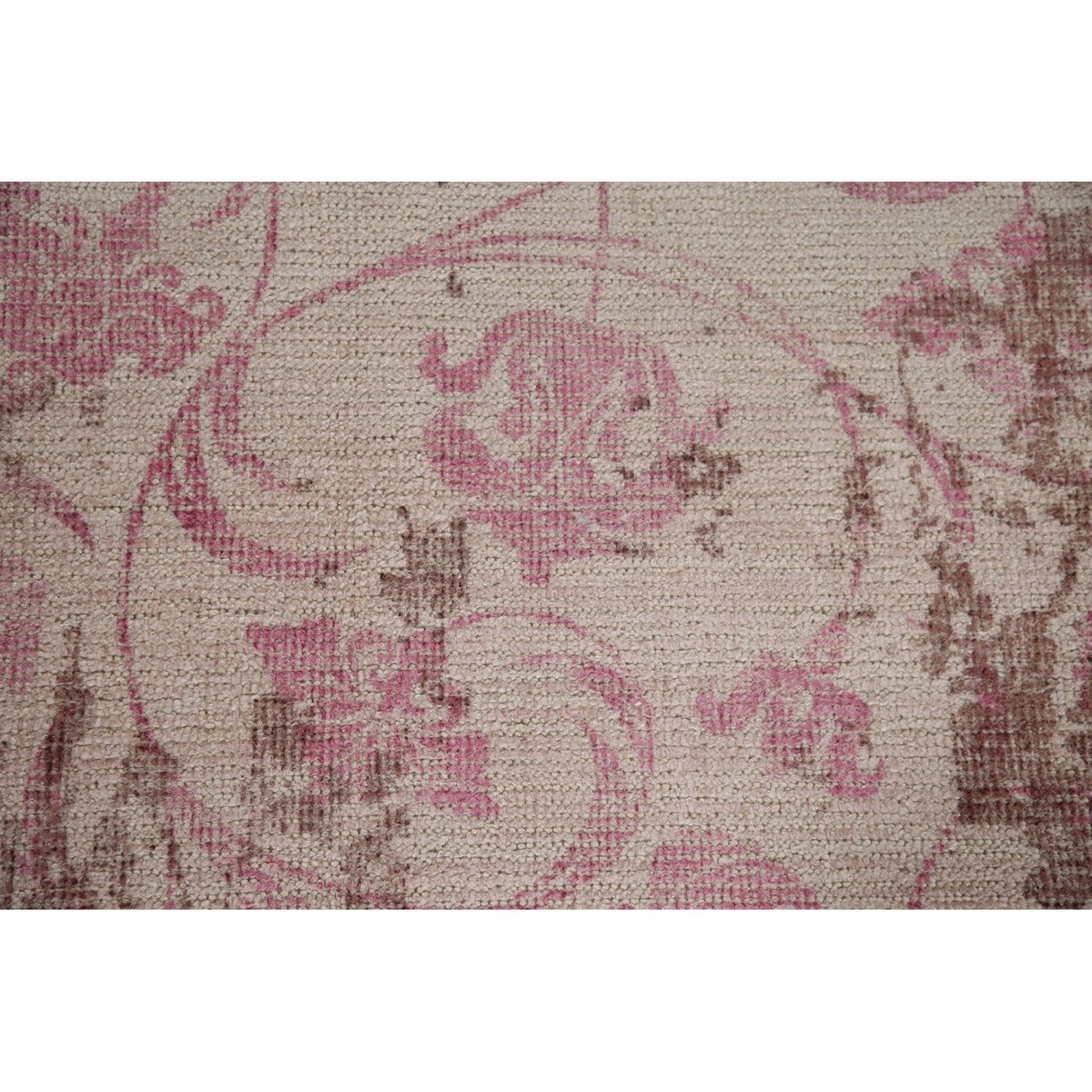 Abstract Modern Oriental Area Rug Hand-Knotted Wool Carpet - 8'0"x 10'0"