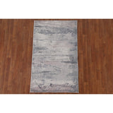 Abstract Modern Rug Oriental Washable Machine-Made Printed Carpet