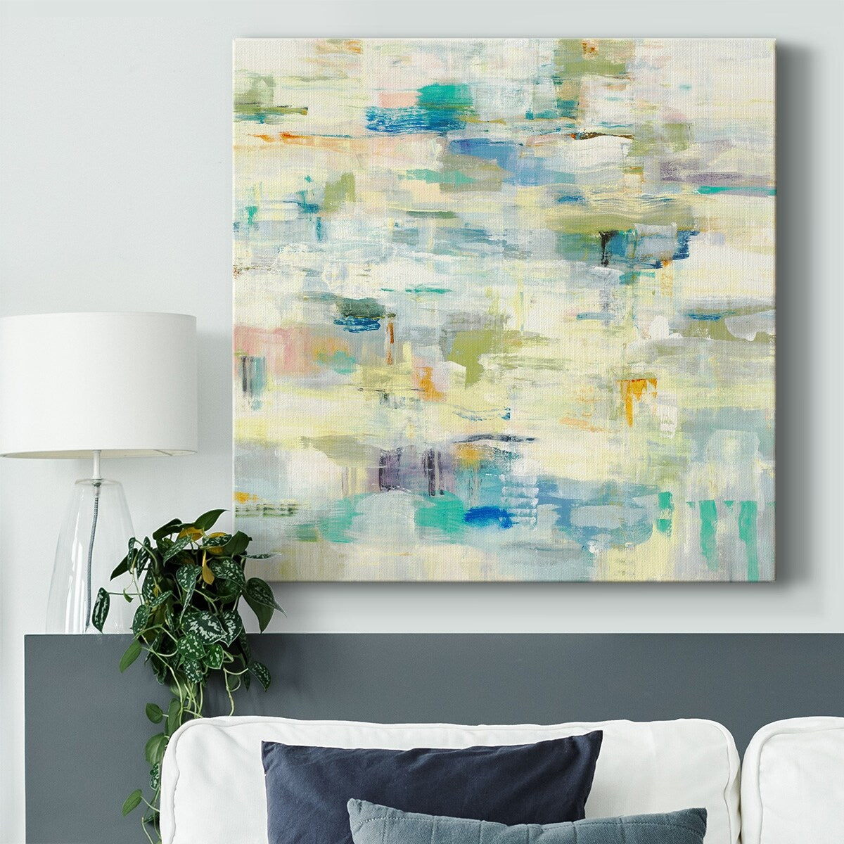 Abstract Pastel III-Gallery Wrapped Canvas