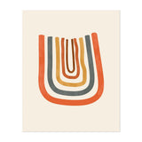 Abstract Tikka Illustrations Geometric Minimal Art Print/Poster