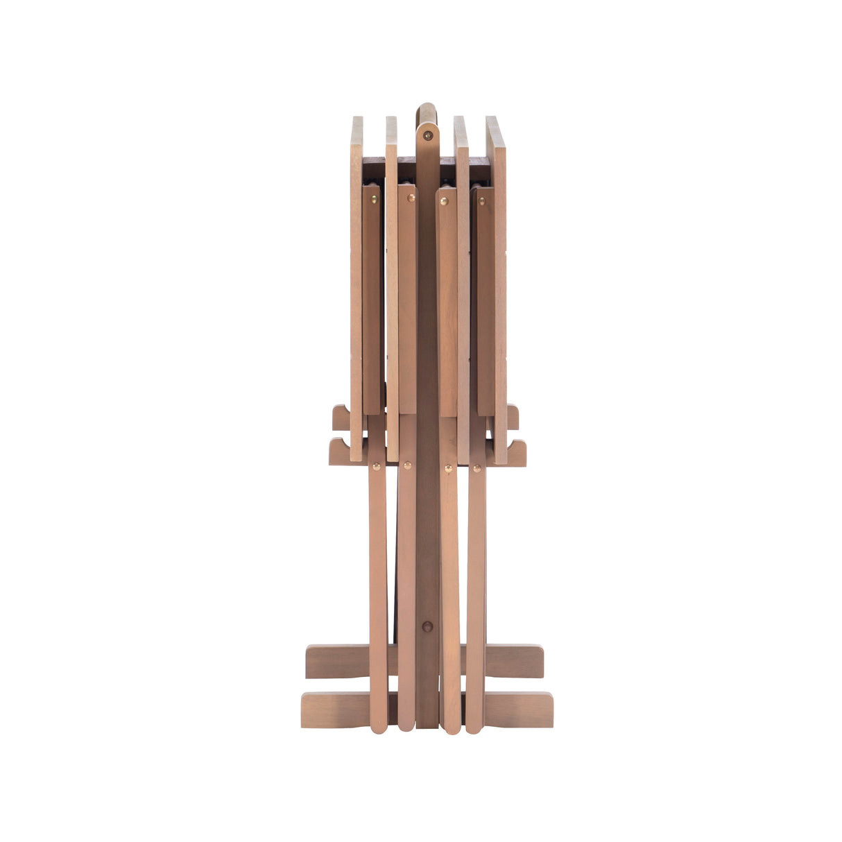 Acacia Driftwood Tray Table Set