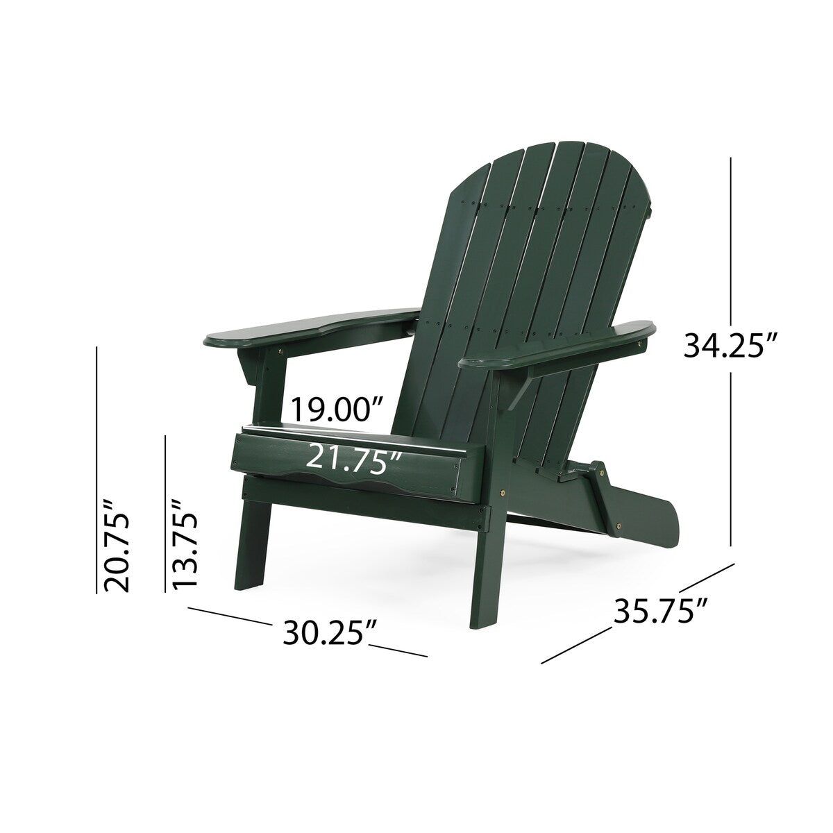 Acacia Wood ADIRONDACK CHAIR