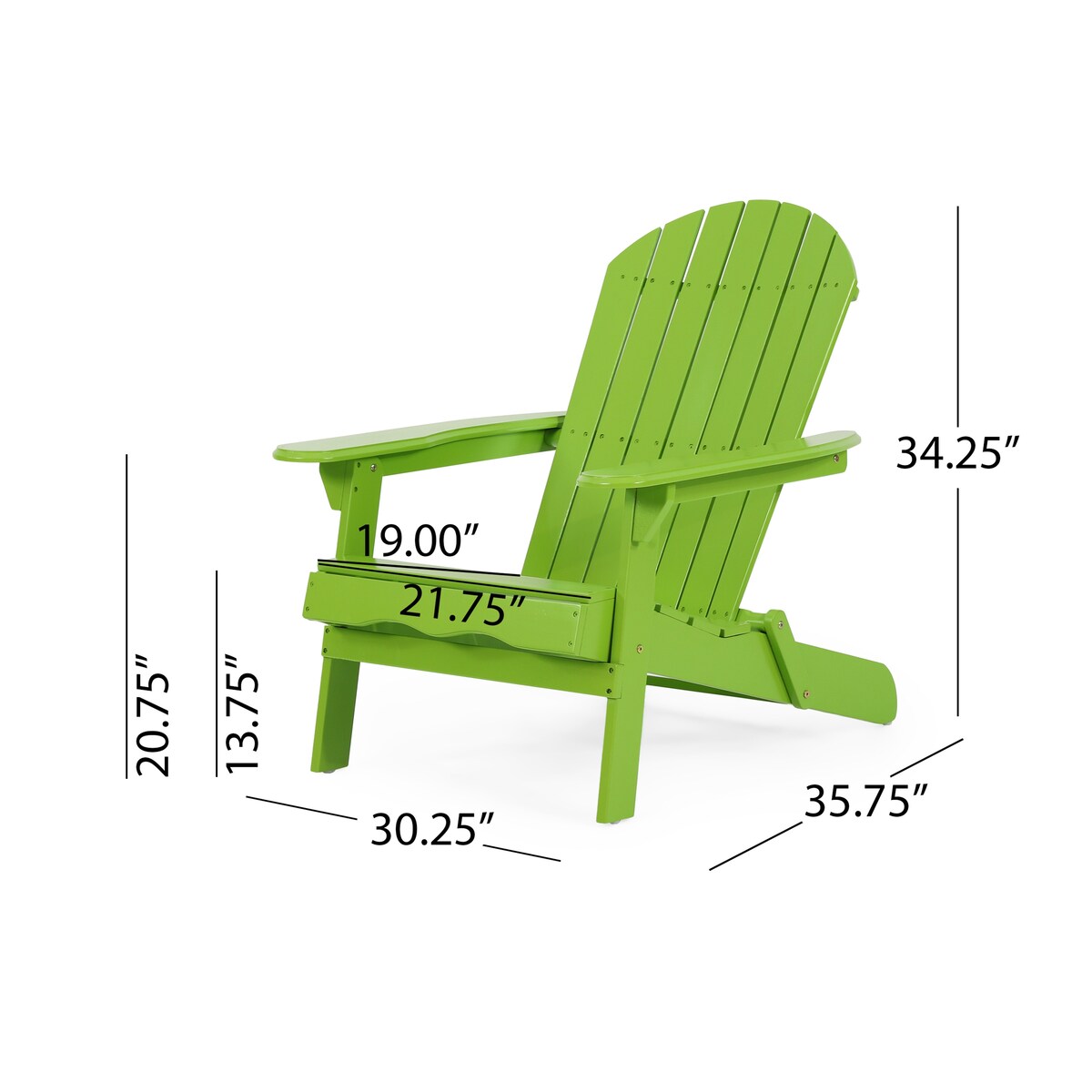 Acacia Wood ADIRONDACK CHAIR