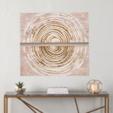 SEI Furniture Acanthia Carved wood Gold Decorative Wall Panels (Set of 2)