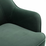 Accent Chair Living Room Chair With Gold Legs And Adjustable Legs