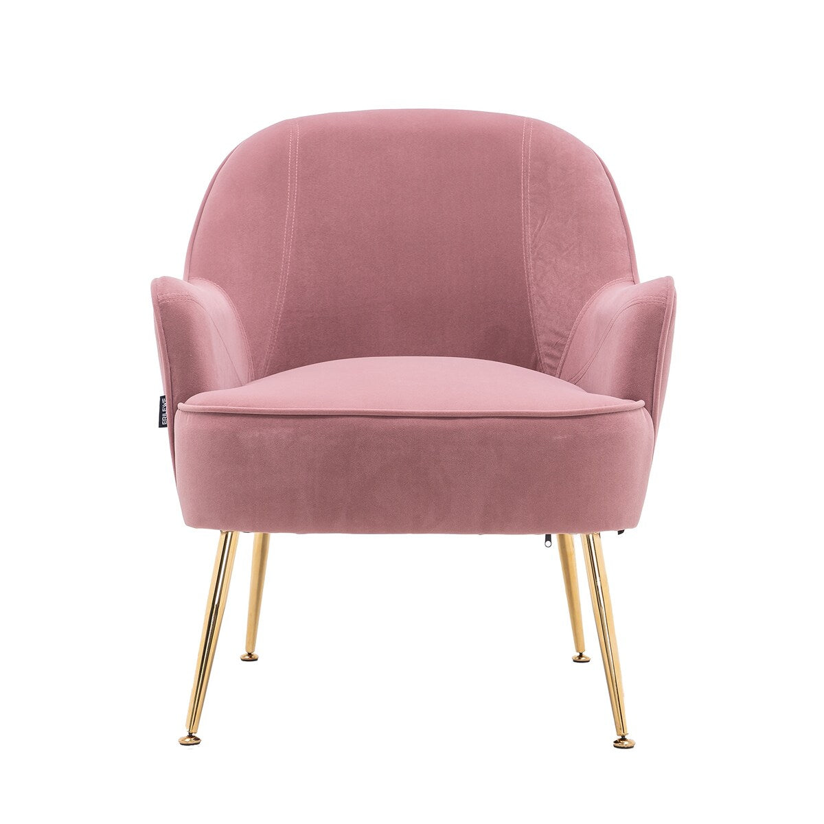 Accent Chair Living Room Chair With Gold Legs And Adjustable Legs
