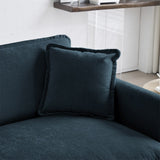Accent Chair Set of 2, High-end Chenille Upholstered Armchairs