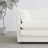 Accent Chair Set of 2, High-end Chenille Upholstered Armchairs